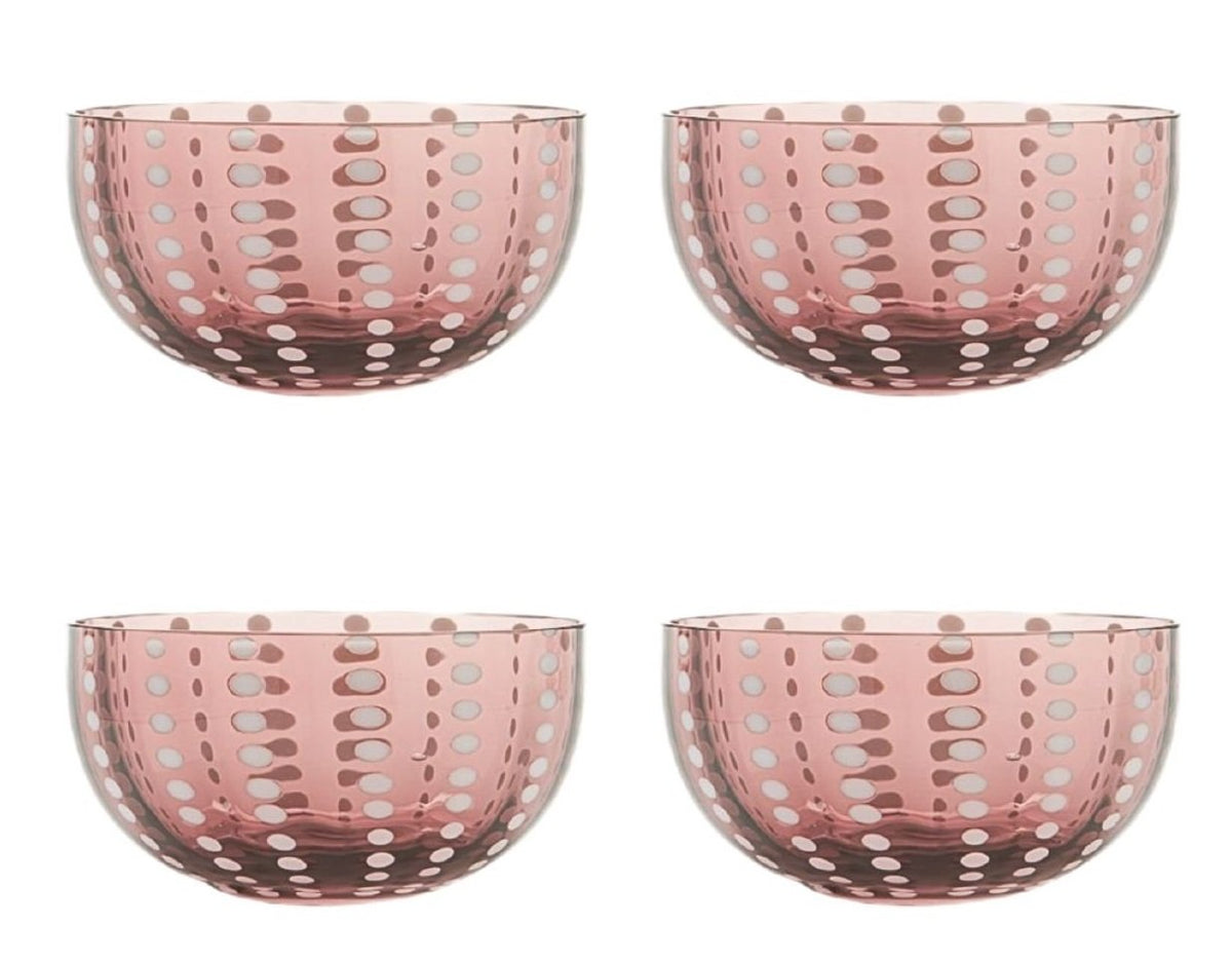 Perle Glass Small Bowls | Set of 4