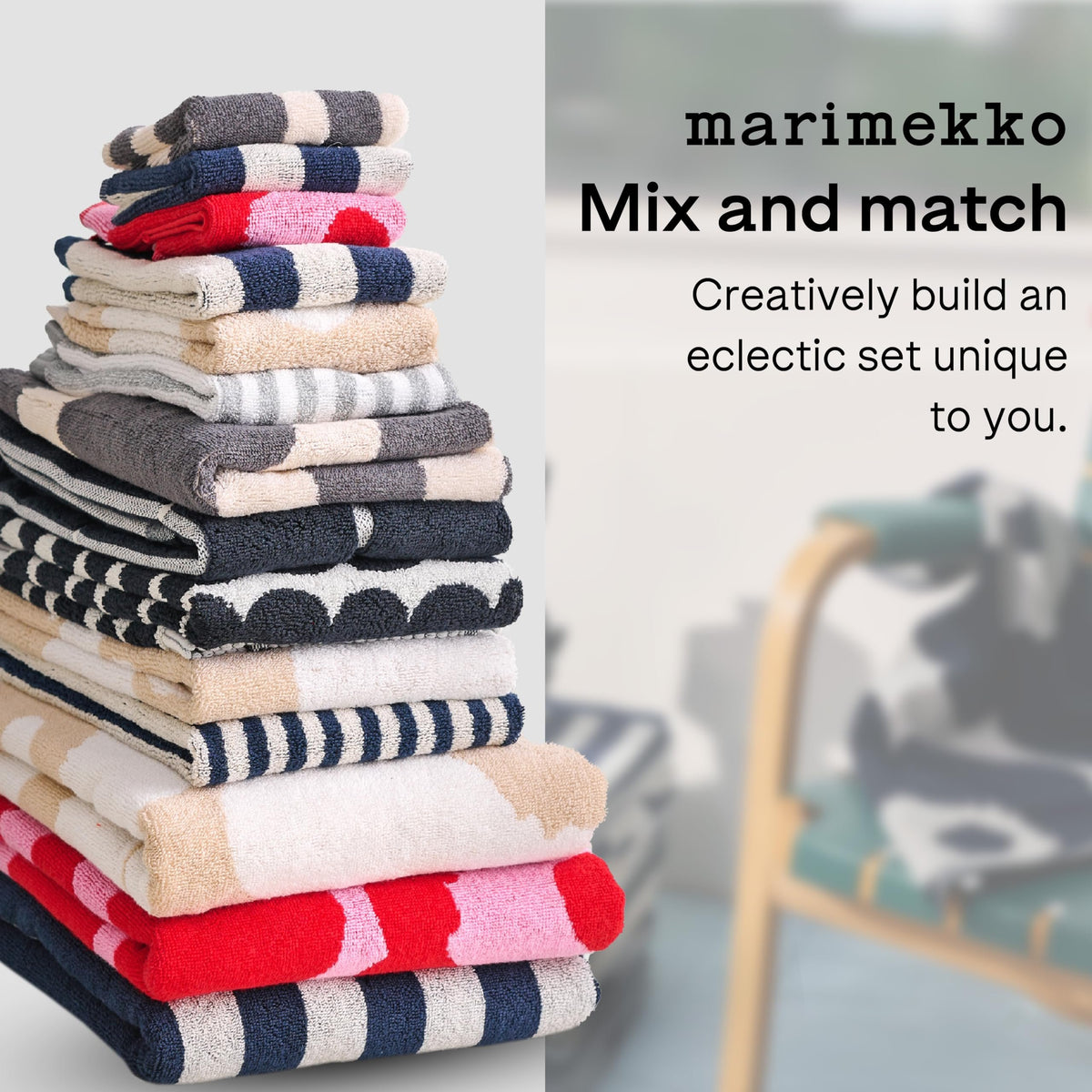 MARIMEKKO Parent-UnikkoTerryCotton