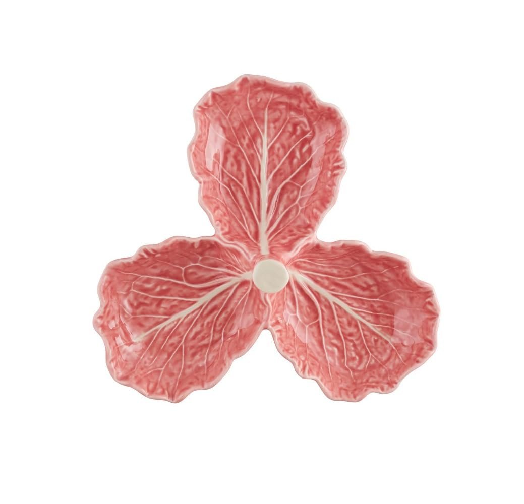Bordallo Pinheiro Pink Cabbage Olive Dish