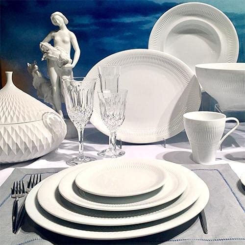 Utopia White Porcelain Mug