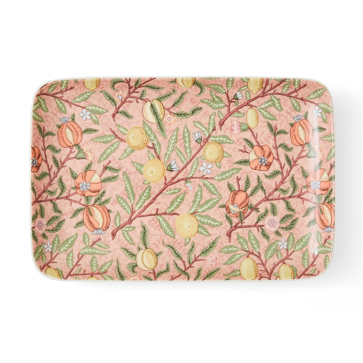 Spode Morris & Co. Fruit Serving Tray 12"L Porcelain Serveware