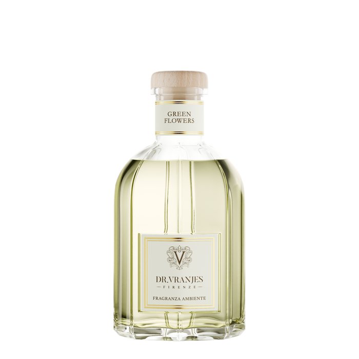 Luxury Reed Diffuser in a Glass Bottle | Green Flowers (sizes available)