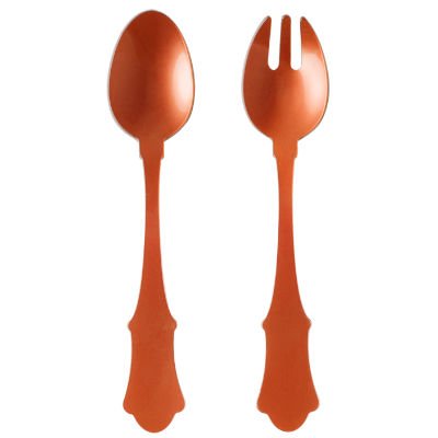 Sabre Paris Salad Server 2-Piece Set (Acrylic) "Honorine" Tableware Simple and Elegant Colorful Timelss Serving, Dishwasher Safe