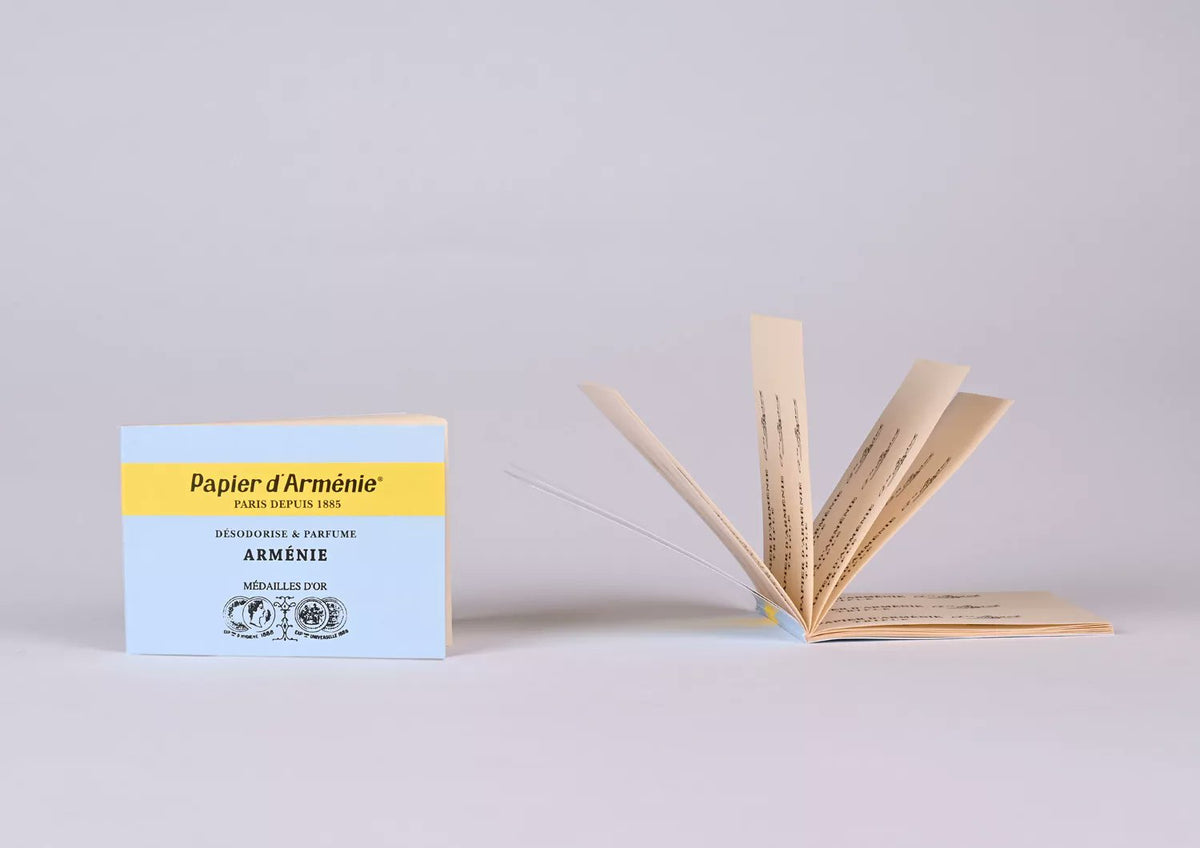 Papier d'Arménie Coffret Vintage | Scented Burning Paper Gift Set | 6 Booklets