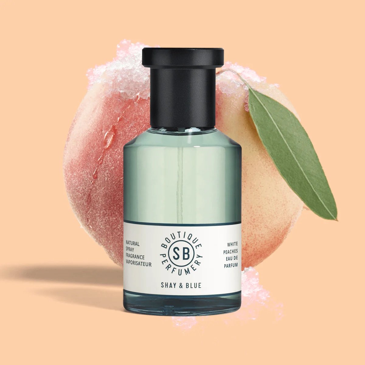 Shay & Blue White Peaches Eau de Parfum Bottle
