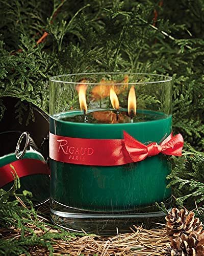 Rigaud Paris Cyprès Prestige Glass Candle Made in France