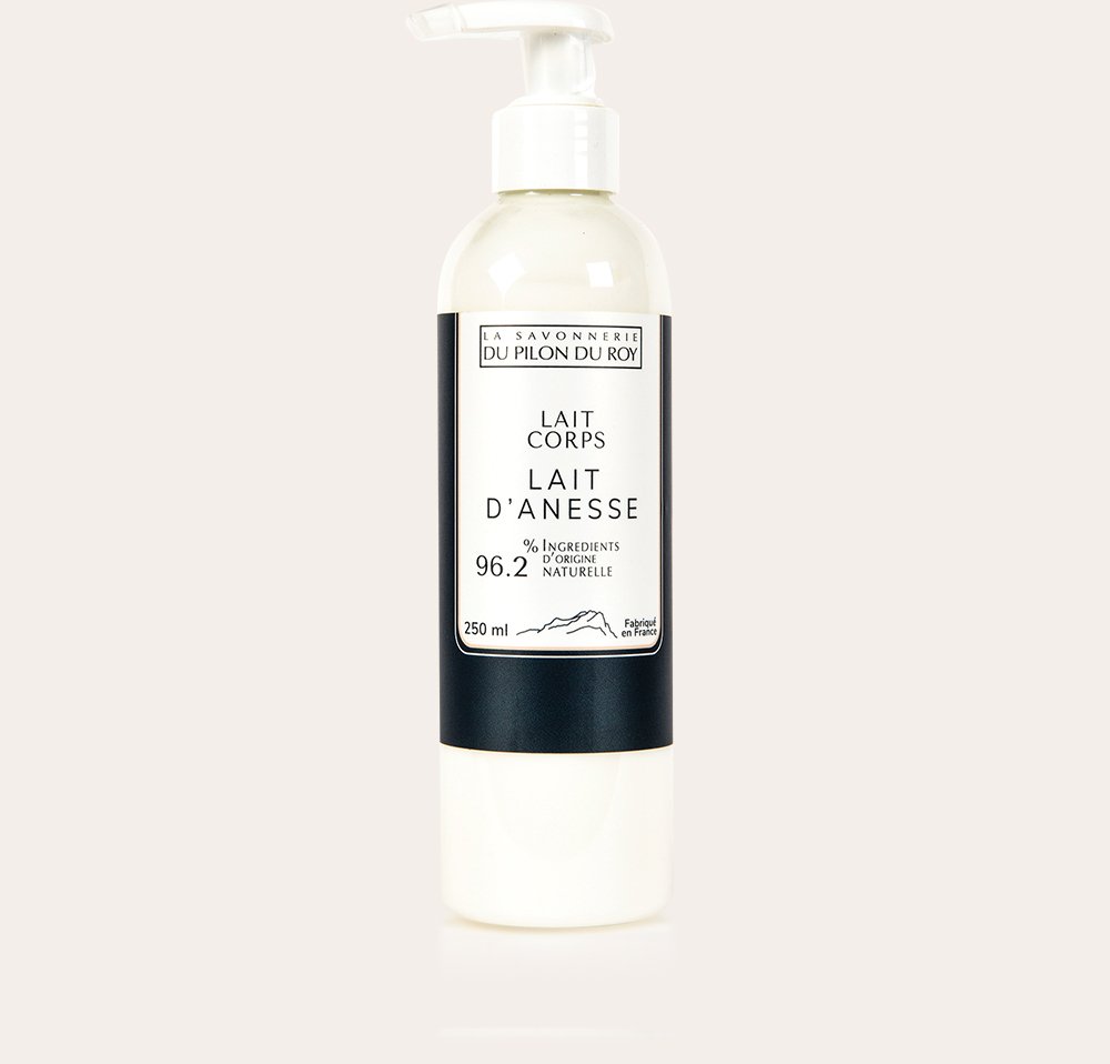 Lait D'Anesse Donkey Milk Organic Body Lotion | Anti-Aging Skin Hydration | Caramelized Vanilla