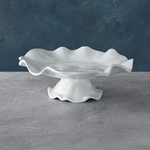 Beatriz Ball Havana Cake Stand White Melamine Serving Plate