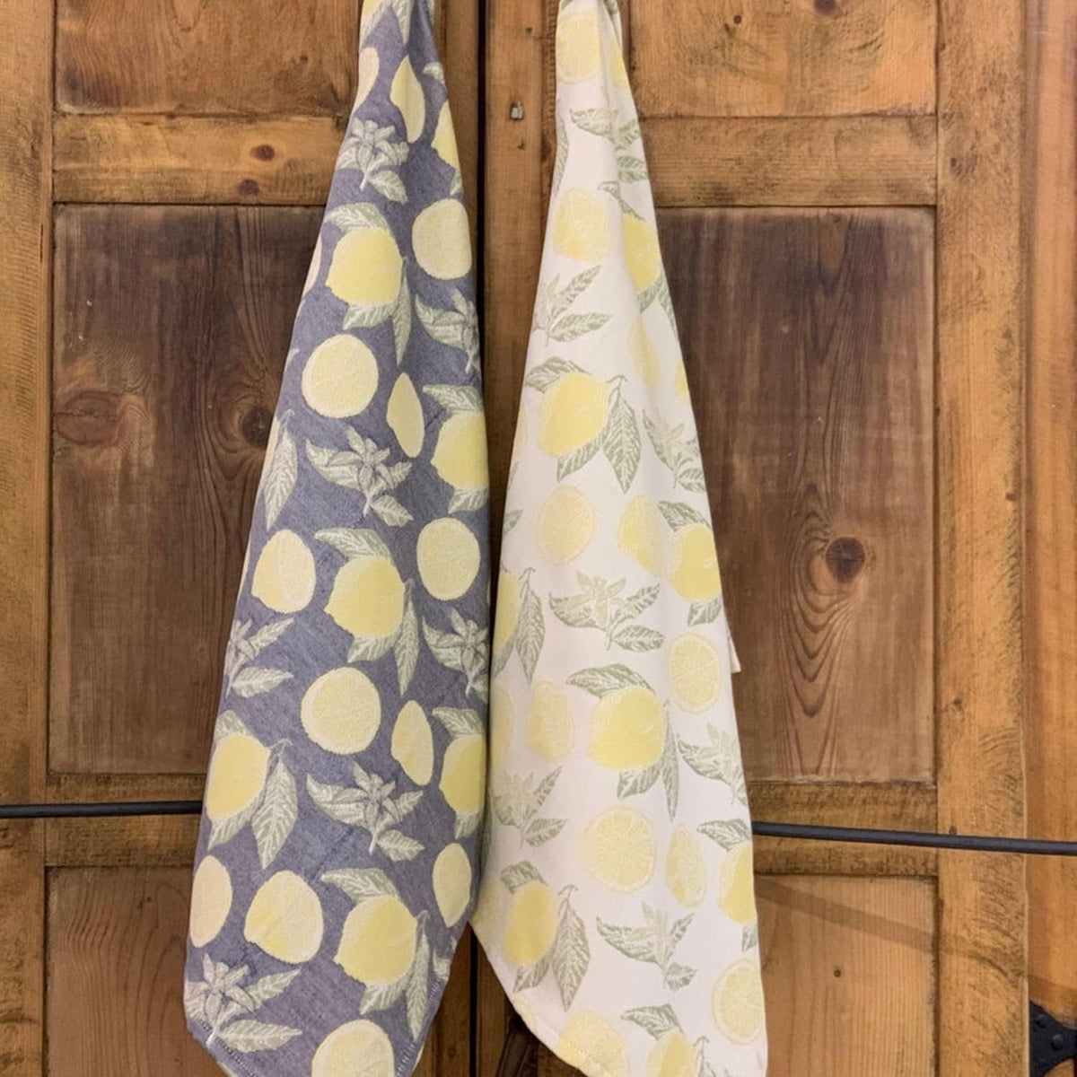 Artisan-Woven Cotton Kitchen Towel – Imported from Italy