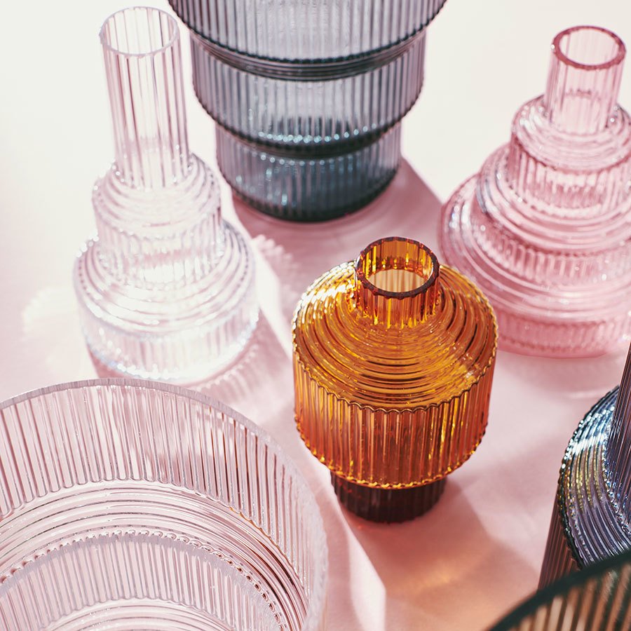 Kosta Boda Pavilion Small Vase | Clear