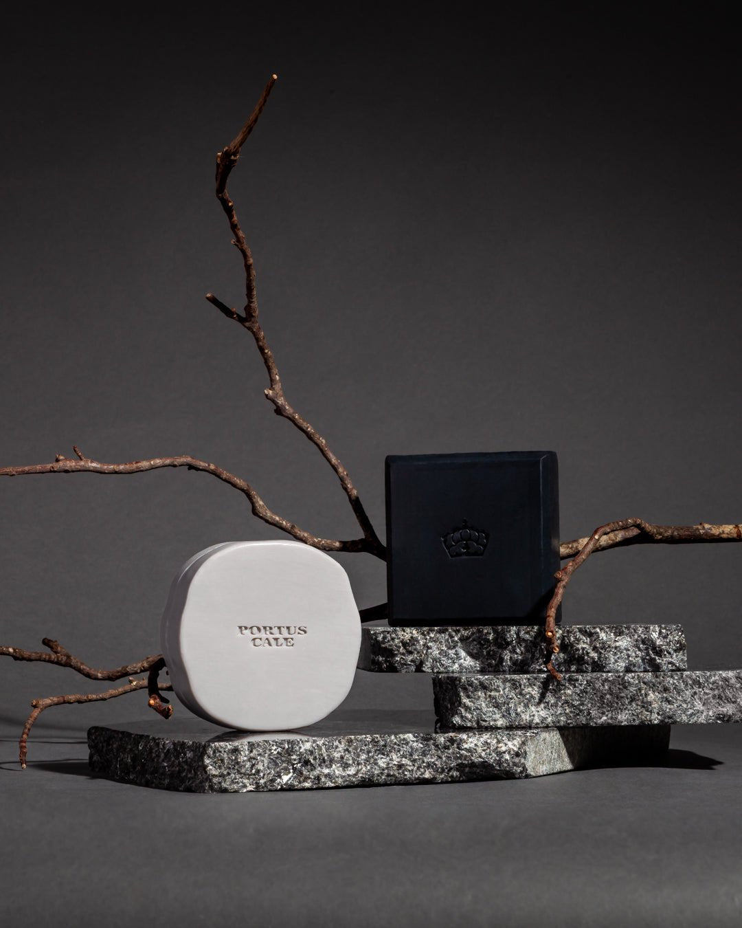Portus Cale Black Edition (2x150G) Signature Soap Set