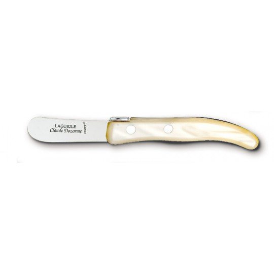 Laguiole Berlingot Butter Knives | Set of 2 | Pearl Handle