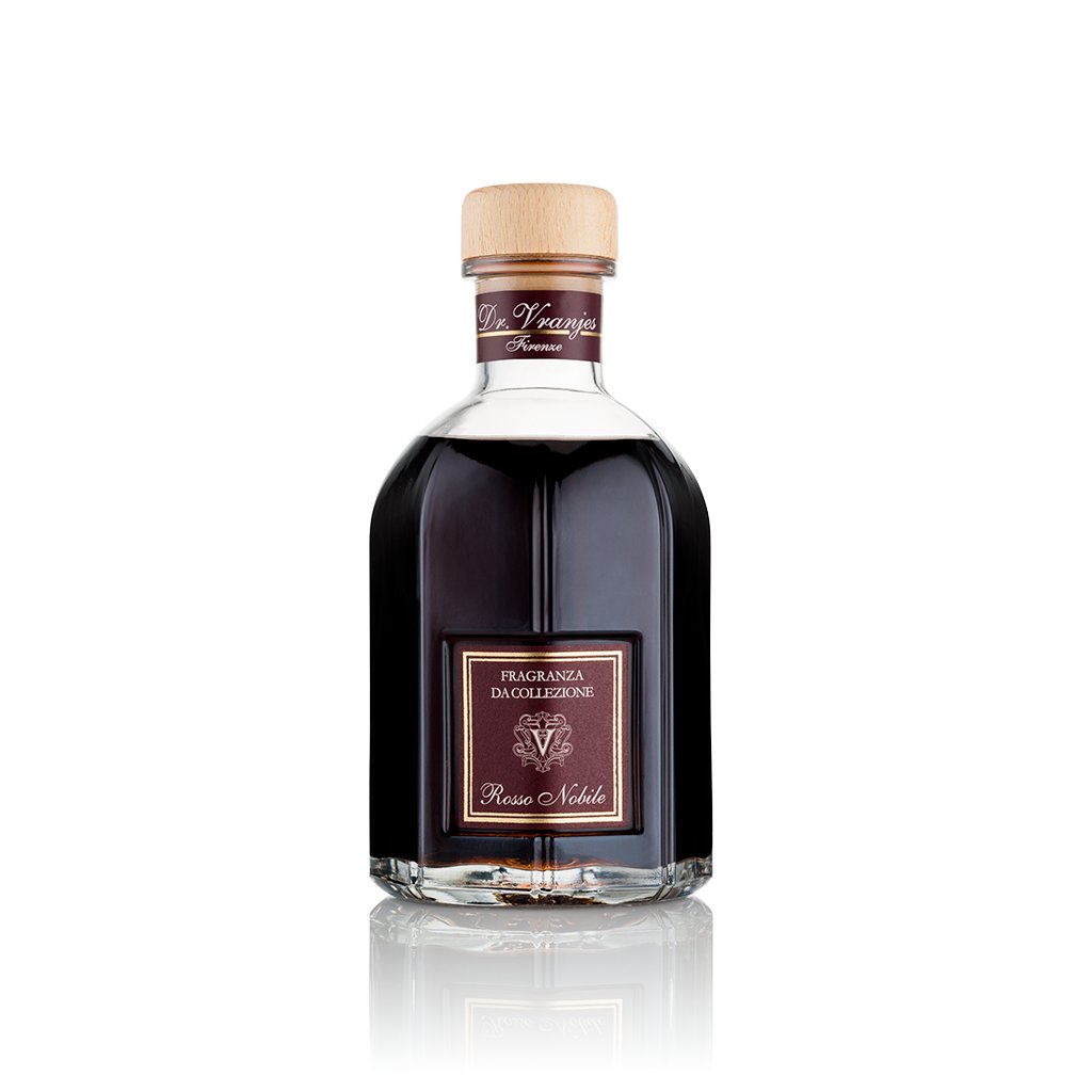 Luxury Reed Diffuser in a Glass Bottle | Rosso Nobile (sizes available)