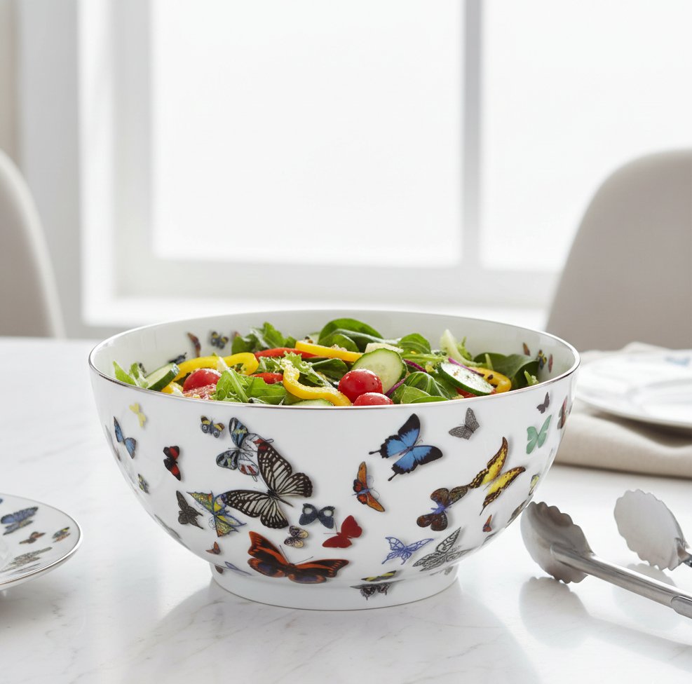 Vista Alegre x Christian Lacroix Butterfly Parade Salad Bowl