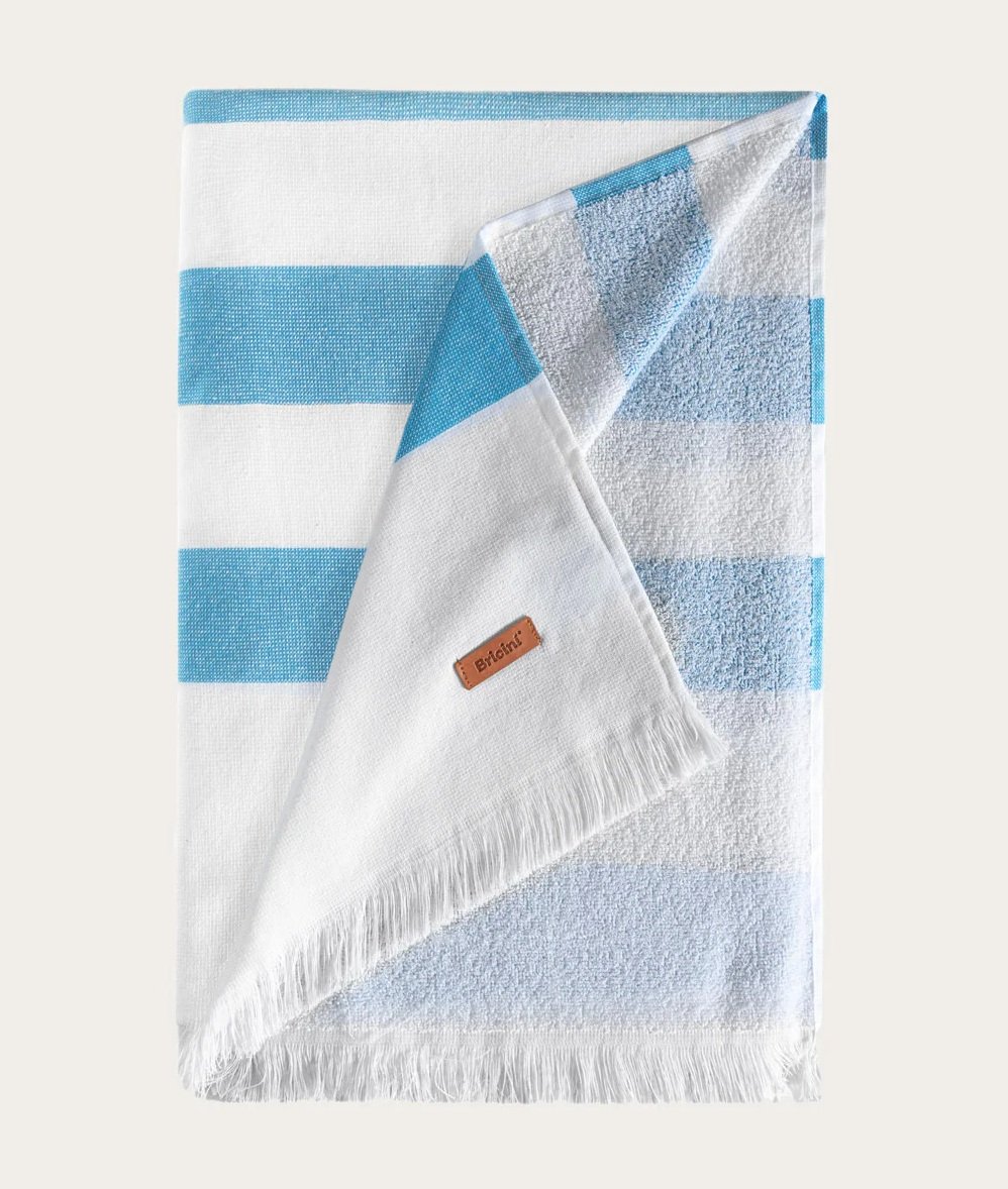 Bricini Costa Nova Meditteraneo Hamman Terry Yatch and Beach Towel