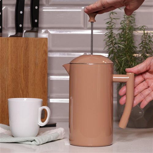 Frieling Sandstone French Press 34oz Dual Screen Zero Sediment Filter