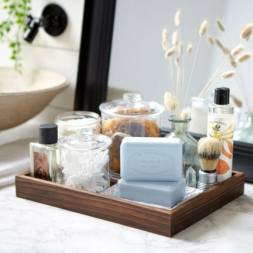 Pre de Provence Ocean Air Soap Bar lathering in hand, rich creamy foam