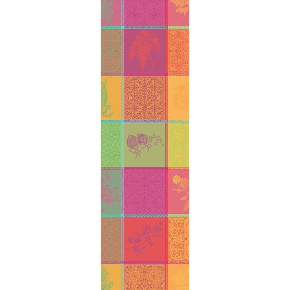 Garnier Thiebaut Mille Tutti Frutti Smoothie Jacquard Tablerunner Made in France