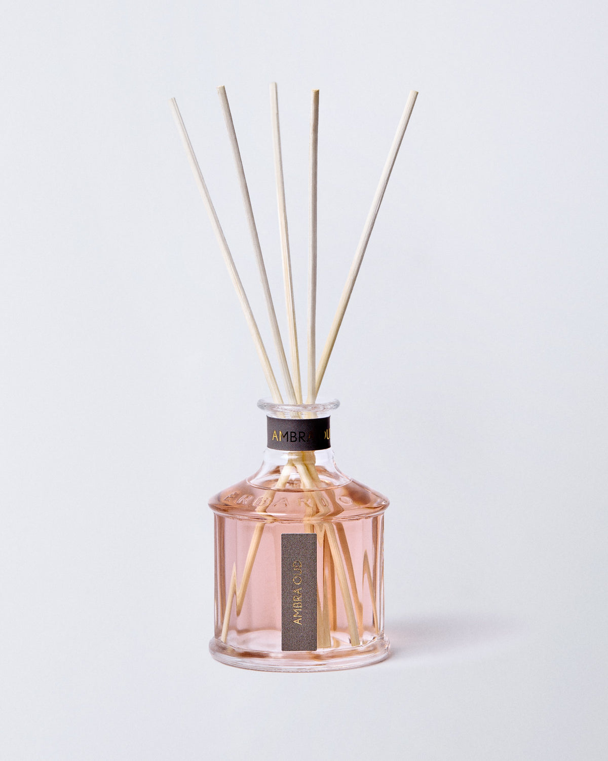 Erbario Toscano Ambra Oud Reed Diffuser & Refill Gift Set | 250ml Diffuser + 150ml Refill, Home Fragrance Gift Set