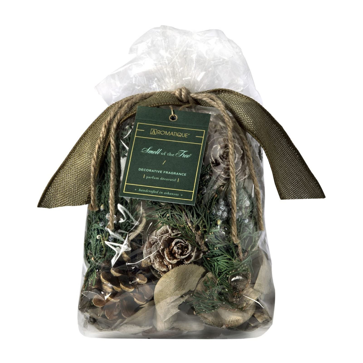 Aromatique The Smell of Tree Potpourri Bag 14oz - Decorative Home Fragrance, Perfect Winter Christmas Decoration Room Air Freshener Sachet Botanicals Catchall Bowl Filler Decor Xmas Centerpiece