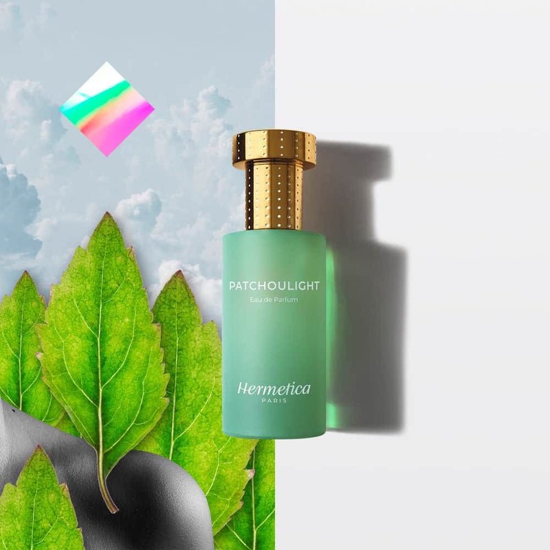 Hermetica Patchoulight Eau de Parfum — Alcohol-Free, Woody Musk Fragrance, 50ml