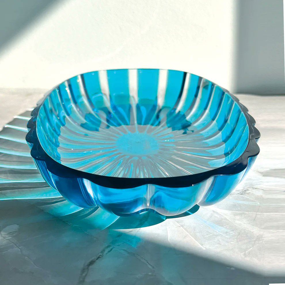 Dolcevita Outdoor Medium Serving Bowl | Turquoise