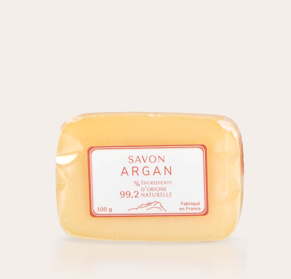 Organic Argan Oil Bar Soap Vegetal | Amber Orange