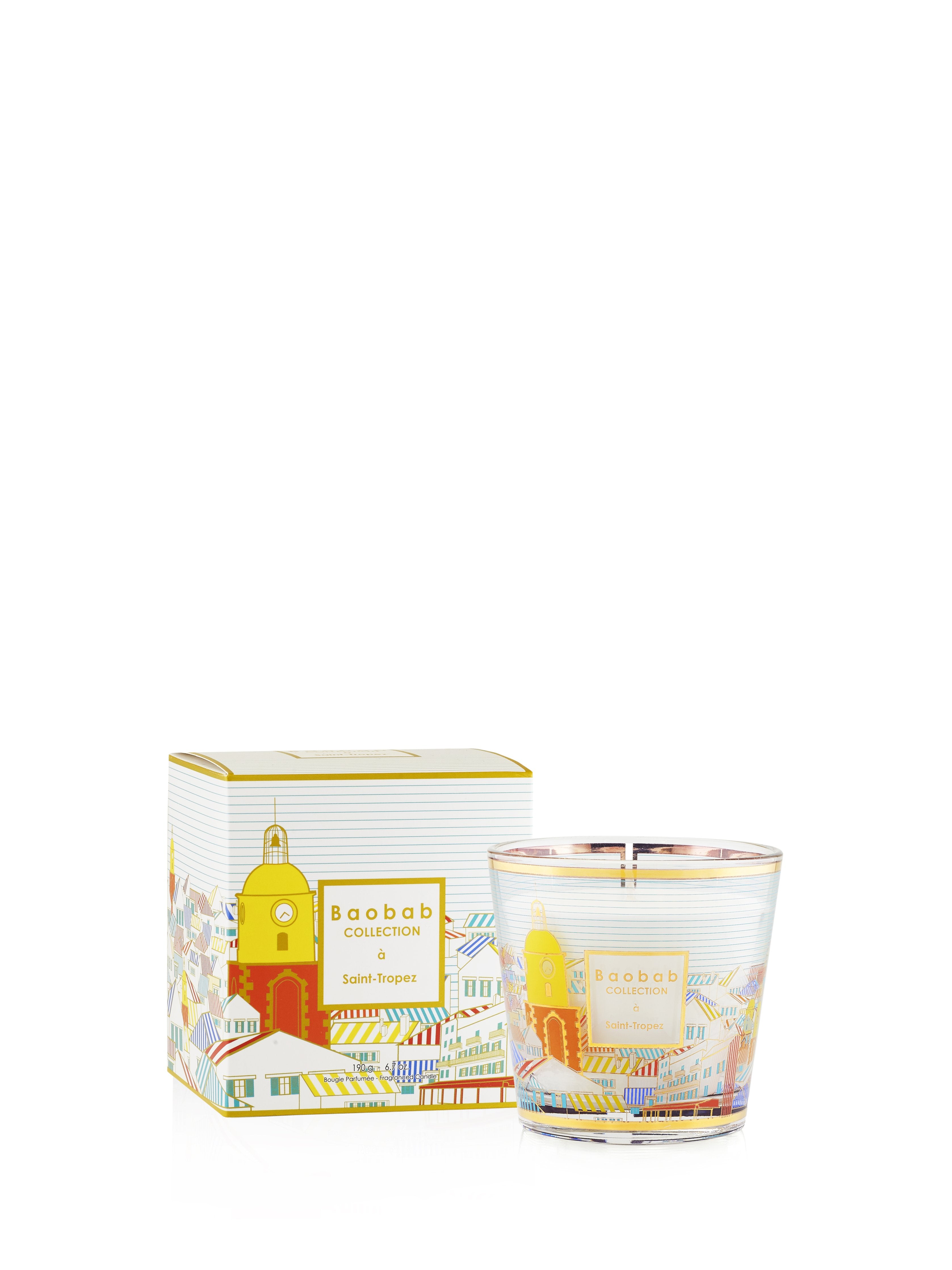 Baobab Collection SAINT-TROPEZ My First Baobab Scented Candle 190G Aromatic Fragrance Luxury Home Decor