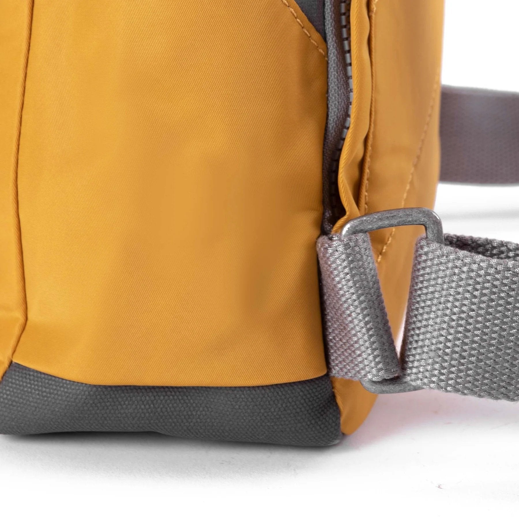 Medium Corn Yellow backpack with side bottle pockets and adjustable straps