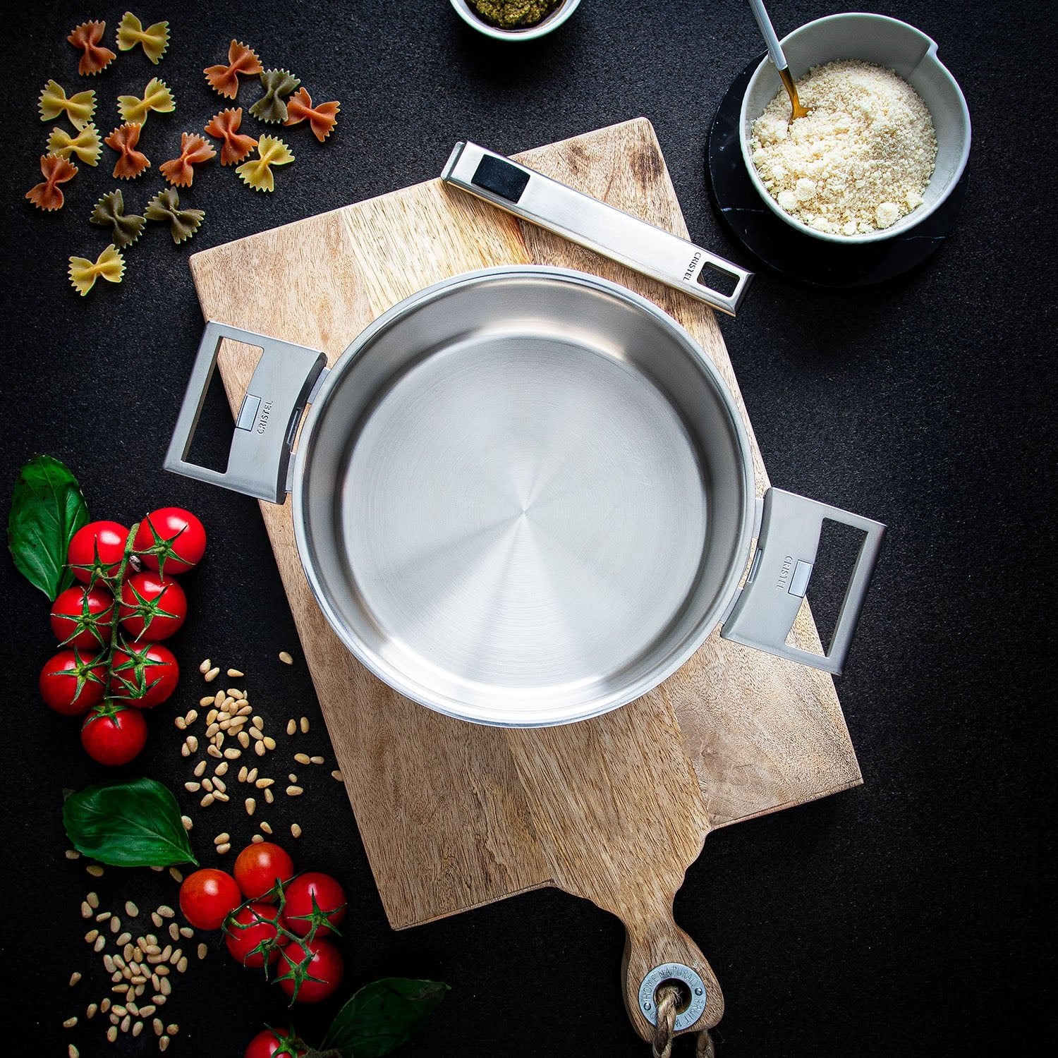 Cristel Strate Stainless Steel Saucepan Plus — 3 Qt - Thumbnail 5