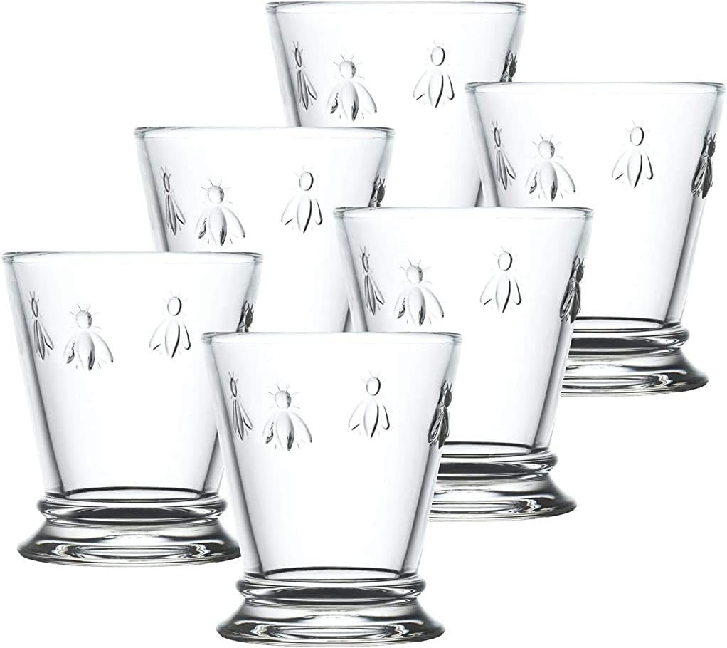 La Rochere Napoleon Bee Tumblers Clear  (9oz) | Set of 6