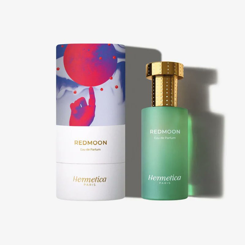 Hermetica Paris Redmoon Perfume | Saffron Vetiver Pink Pepper | 50ml