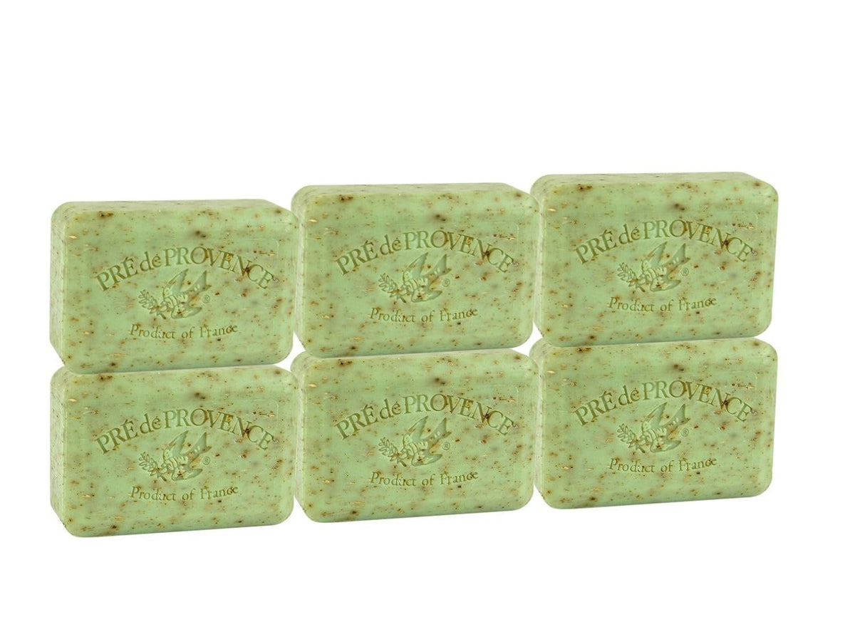Pre de Provence Sage Soap Bar 250g Pack of 3 Quad-Milled Shea Butter