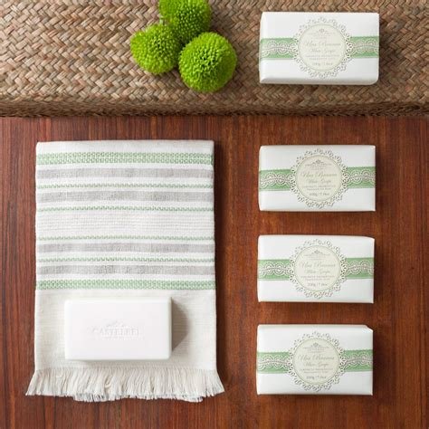 Castelbel Portuguese Soap Set with Two Bars Wrapped Side by Side