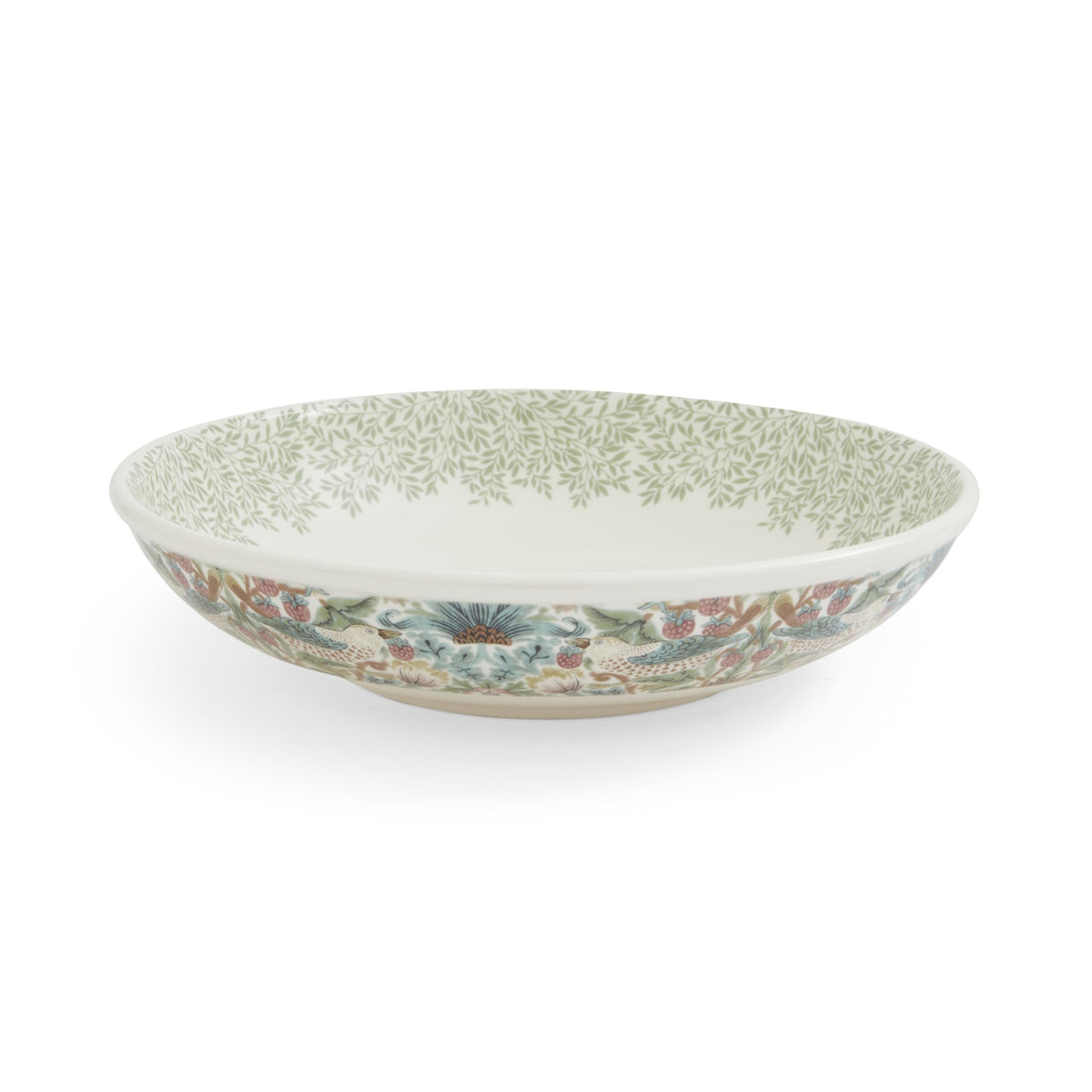 Spode Morris & Co 13" Bowl, Strawberry Thief/Standen