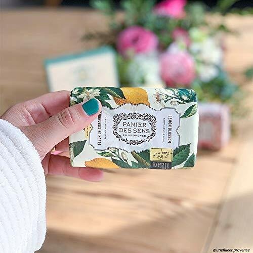 Panier des Sens Lemon Blossom Shea butter soap 2-units