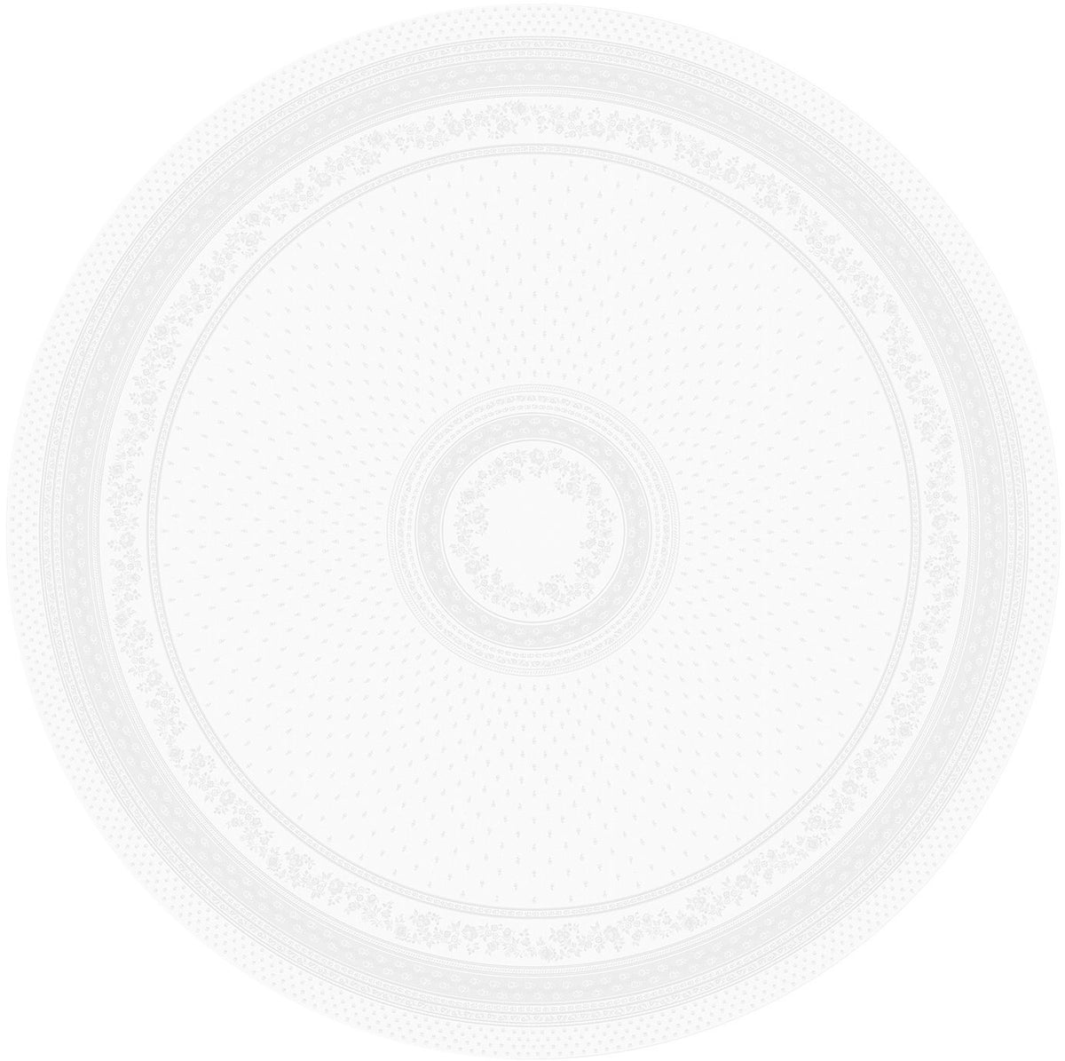 Tabluxe Linens French Jacquard Coated Rectangular Tablecloth | 63" x 138" | Easy-Care Provencal Floral Design