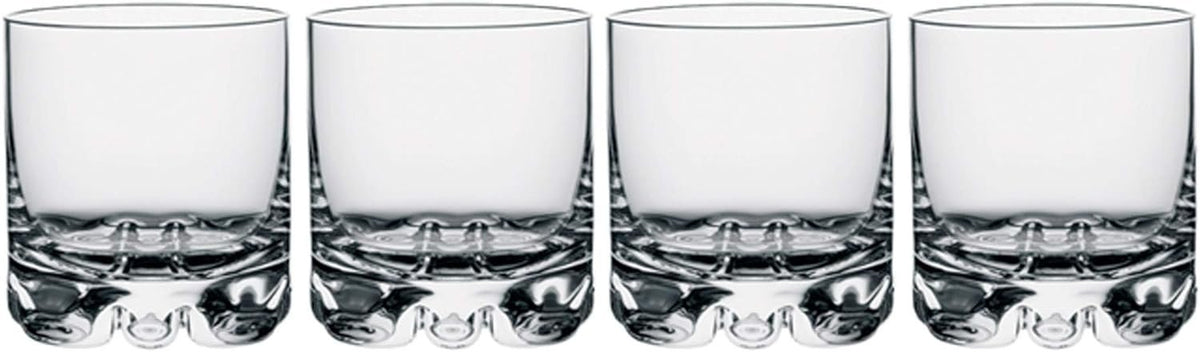 Orrefors Erik Double Old Fashioned Crystal Glasses | 12oz | Set of 4