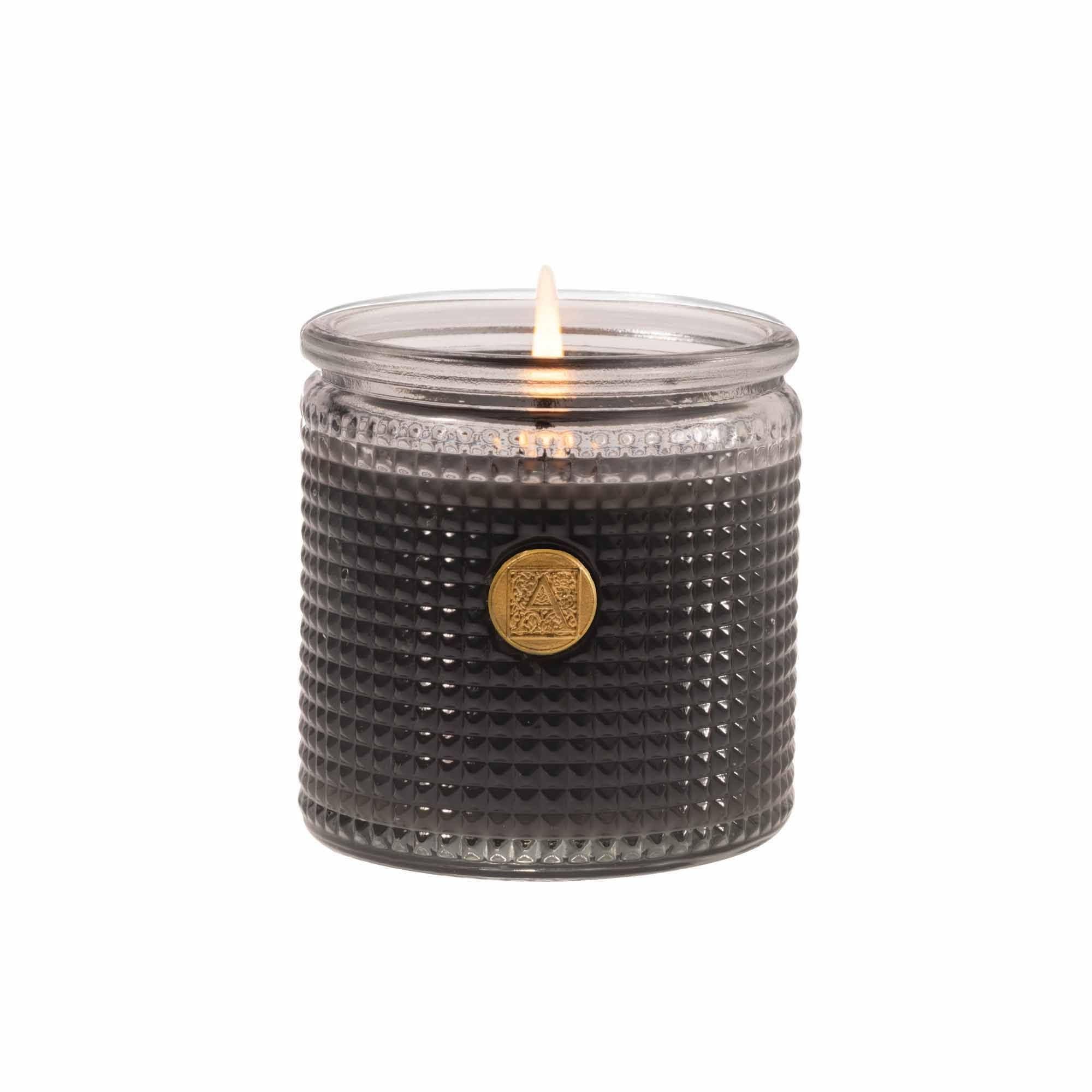 Aromatique Smoked Vanilla & Santal Textured Glass Candle