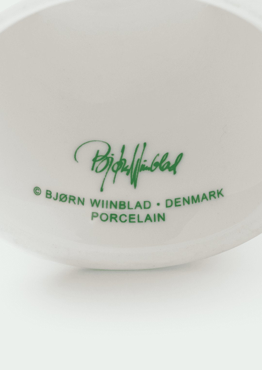 Bjørn Wiinblad Eva Porcelain Flowerpot | Yellow & Green