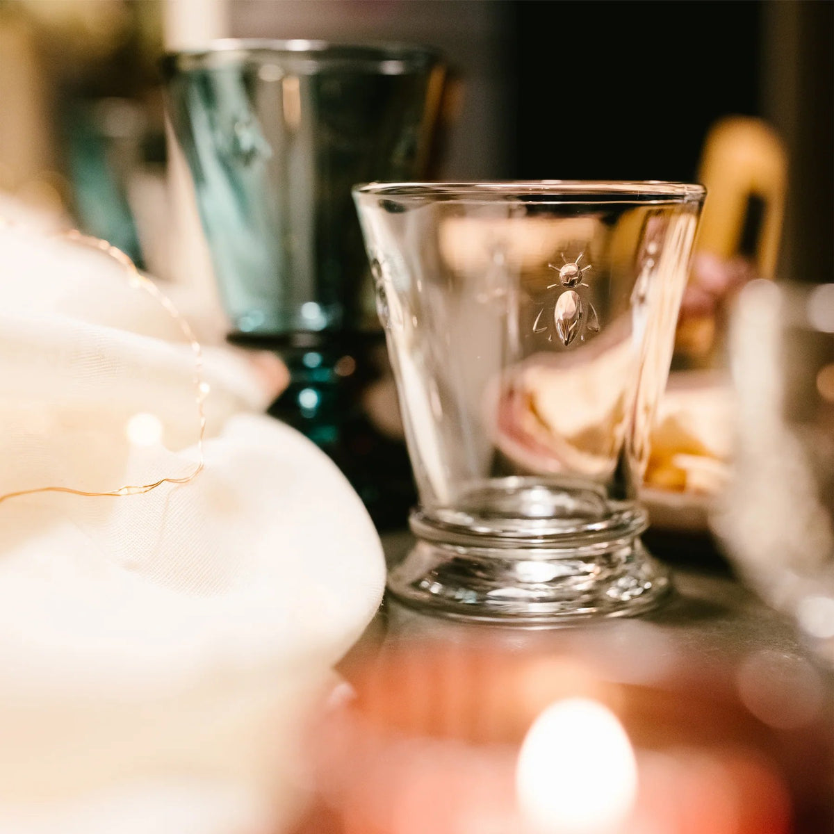 Bee Collection Glass Tumblers by La Rochère (Set of 4)