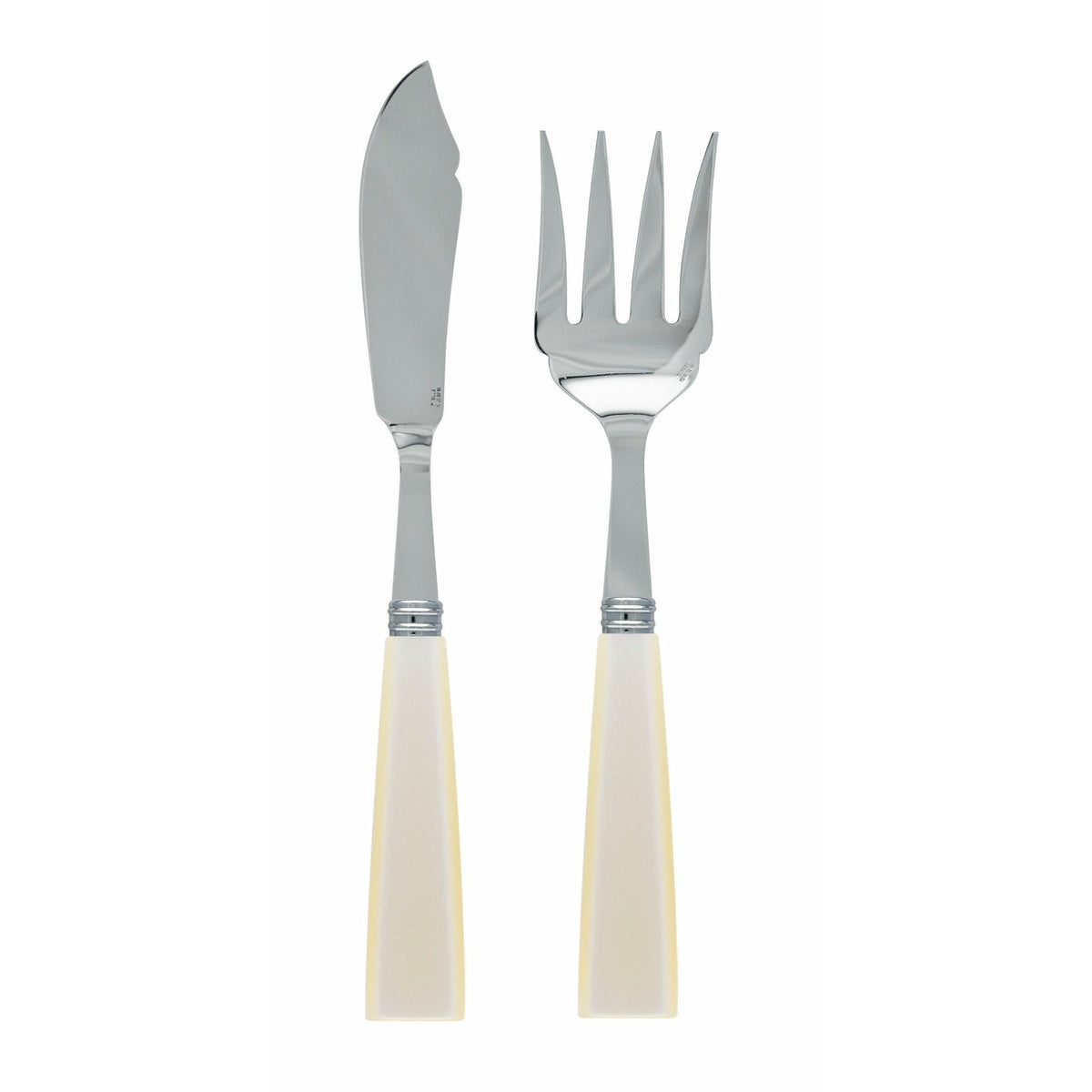 Natura Icone Fish Serving Set | Pearl