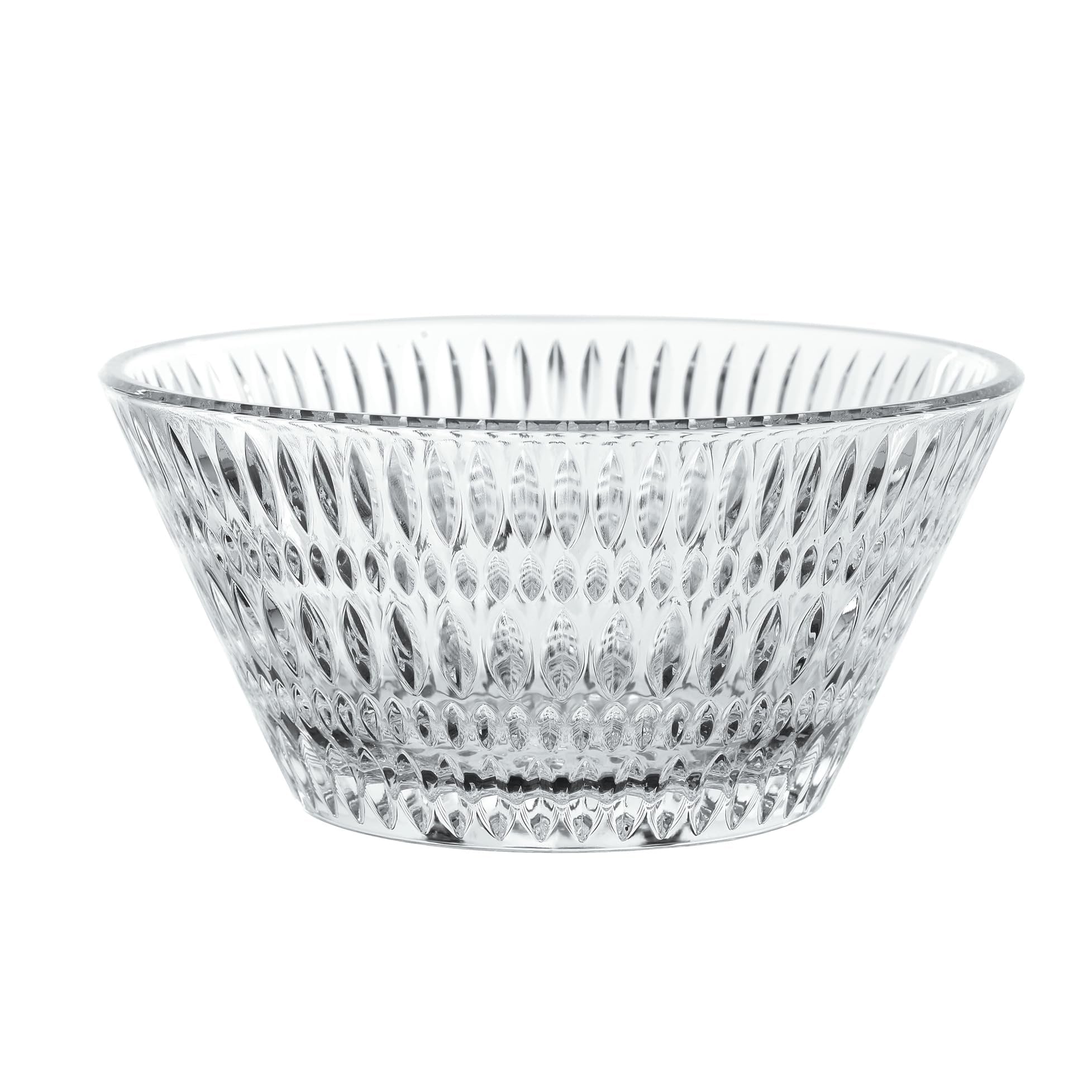 Nachtmann Ethno Set-2 Bowls Crystal Glass 6.5"D Serveware