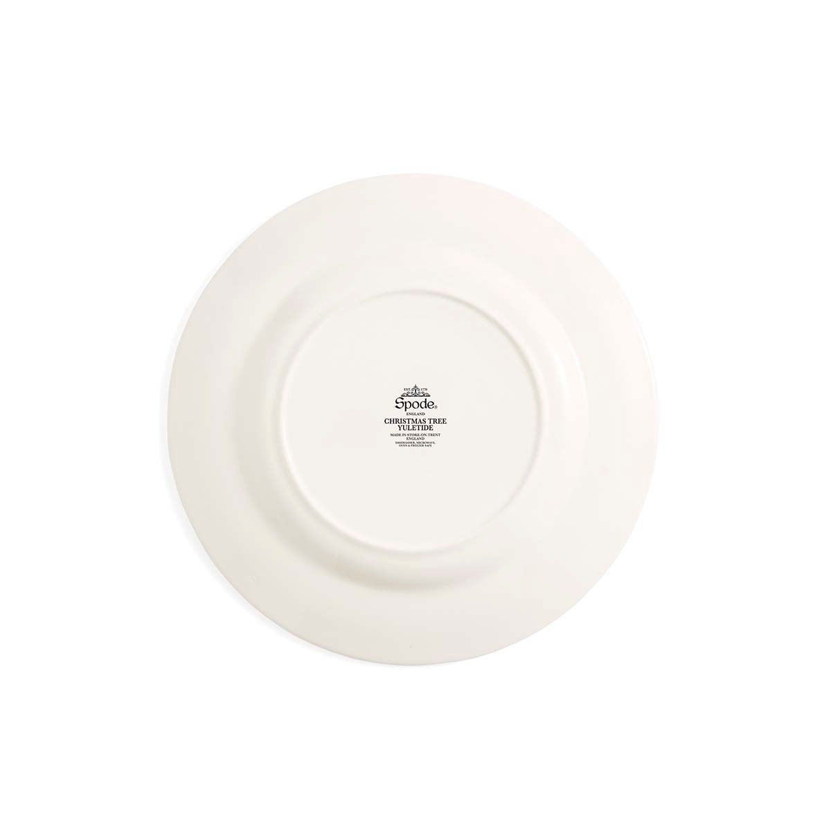 Spode Christmas Tree Yuletide Dinner Plate, Set of 4 - Festive Dining