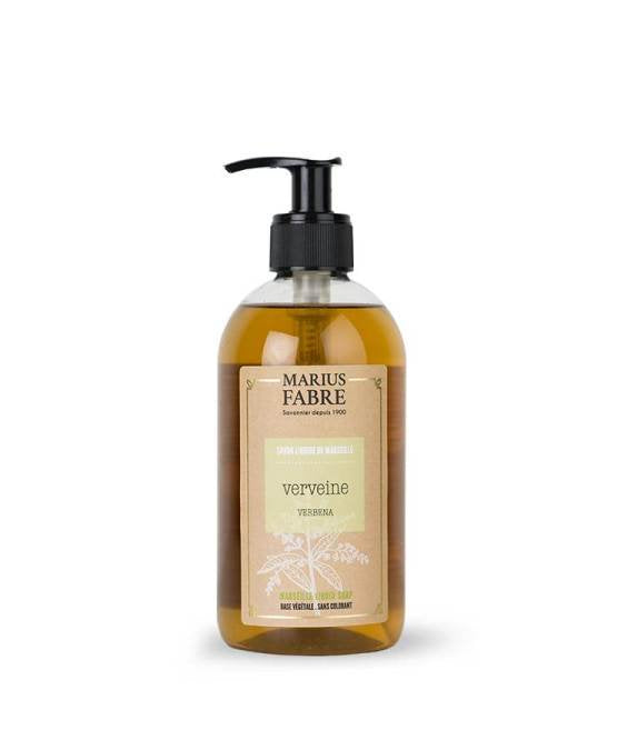 Marius Fabre Verbena Marseille Liquid Soap, 400ml pump bottle