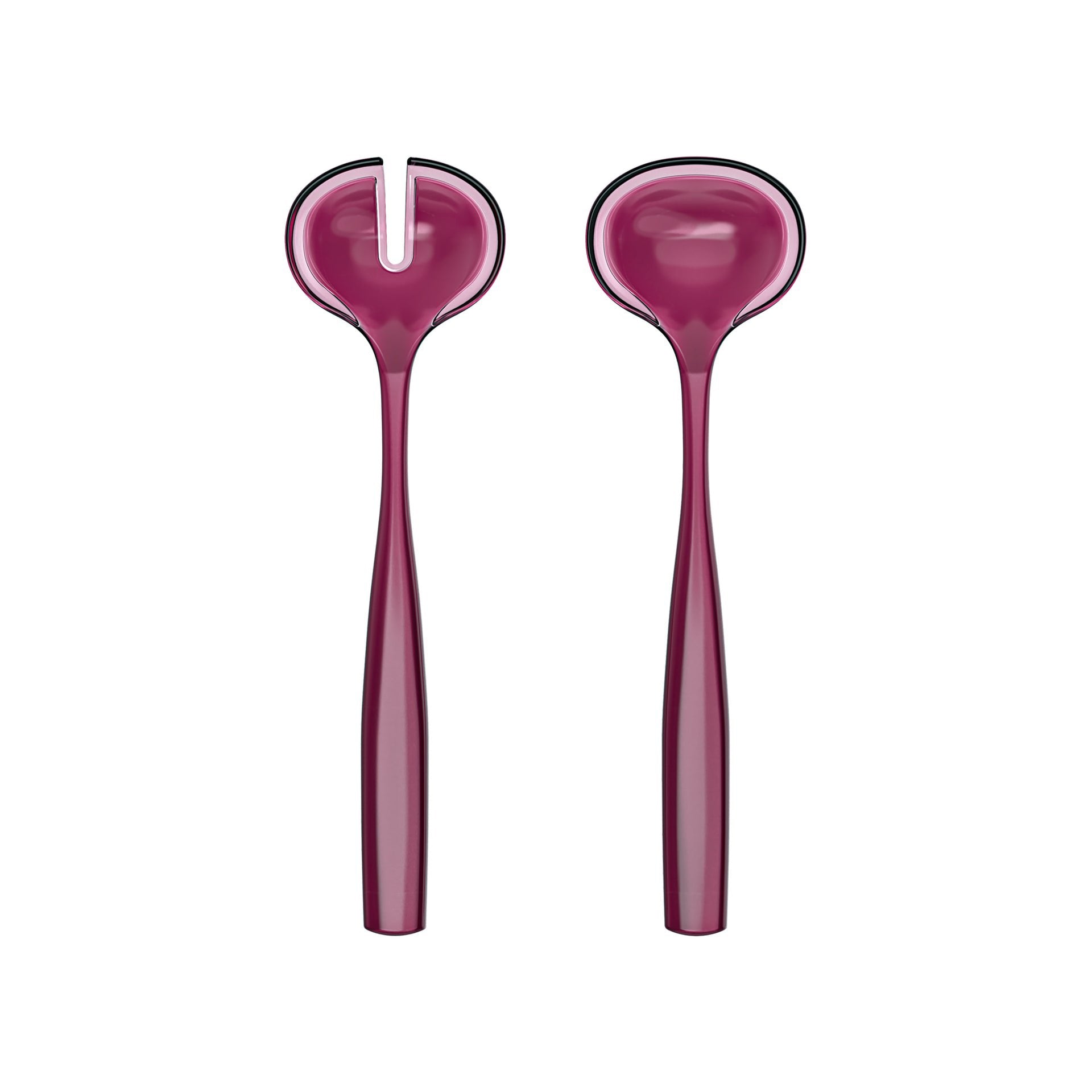 Guzzini Dolcevita Salad Server Amethyst Serving Set (2 Pieces) Bio-Based Plastic