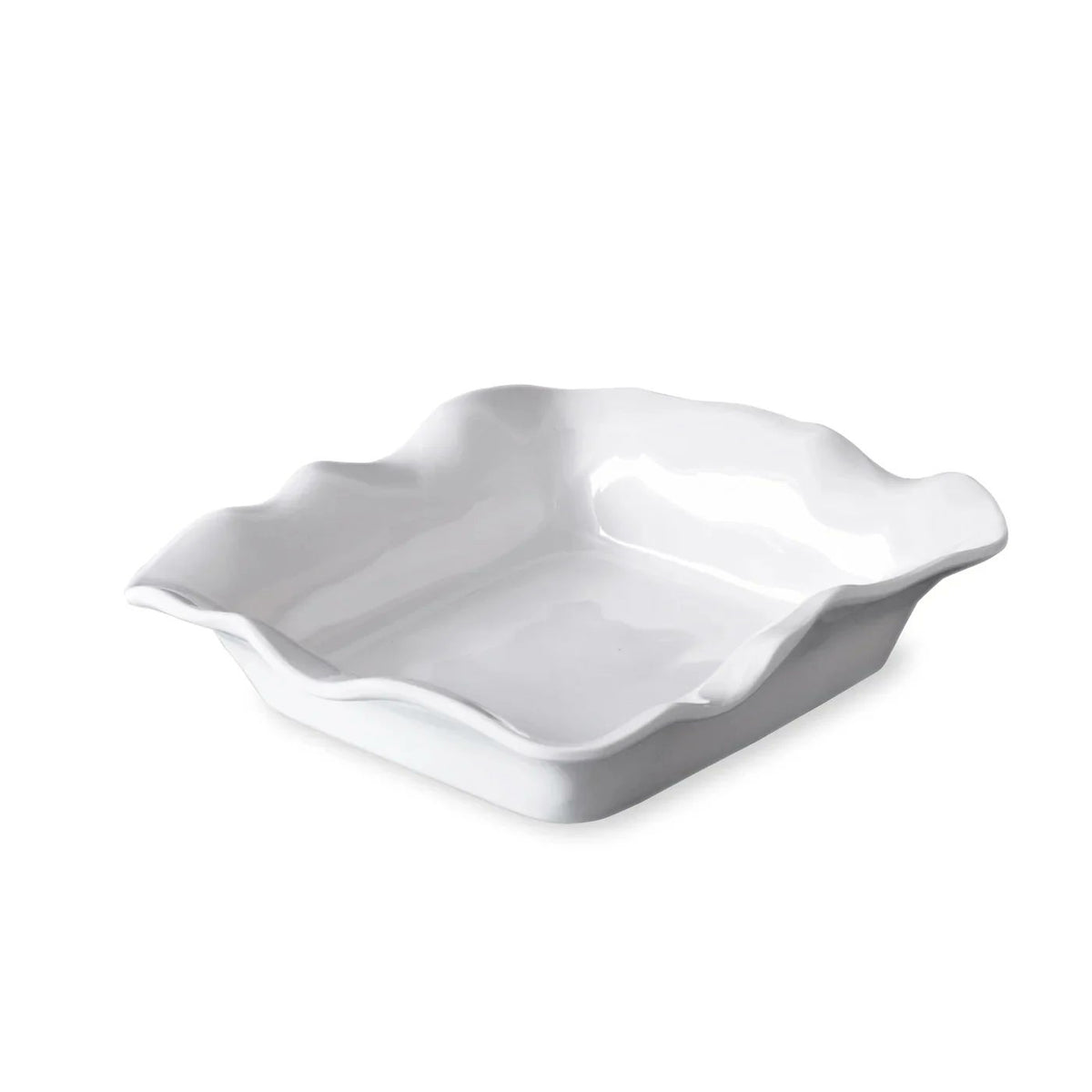 Beatriz Ball VIDA Havana beverage napkin holder white melamine 7.25" on white background