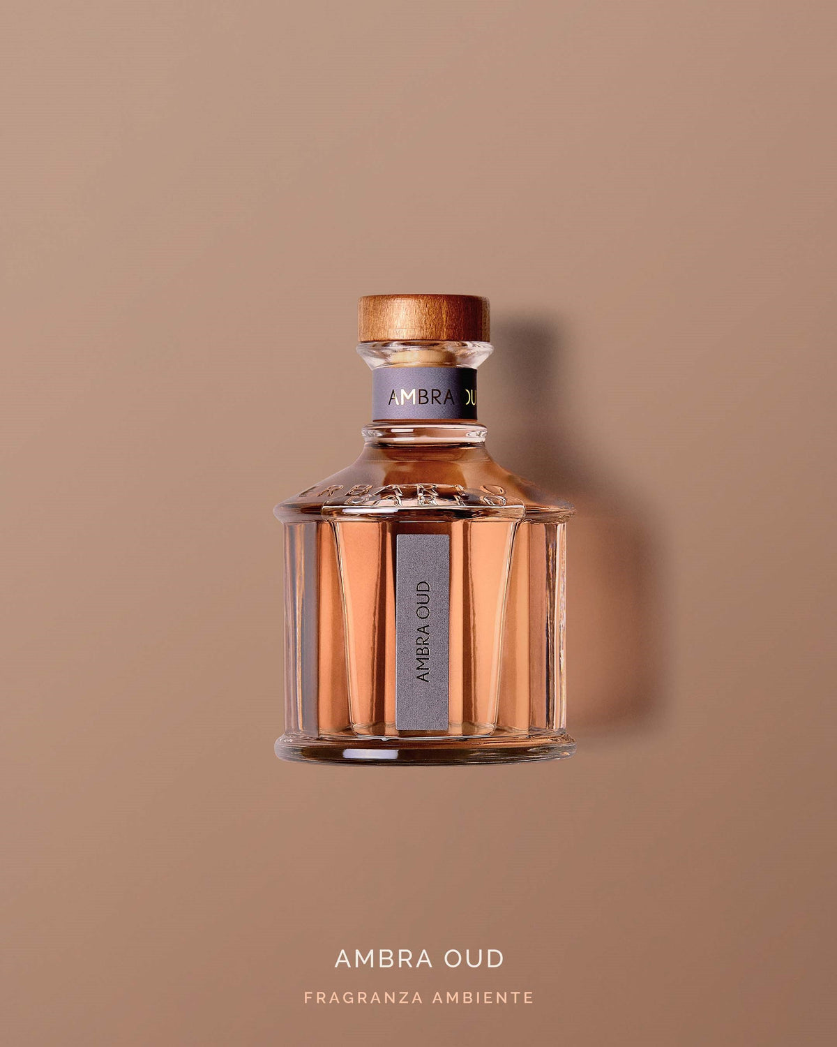 Erbario Toscano Ambra Oud Reed Diffuser & Refill Gift Set | 250ml Diffuser + 150ml Refill, Home Fragrance Gift Set