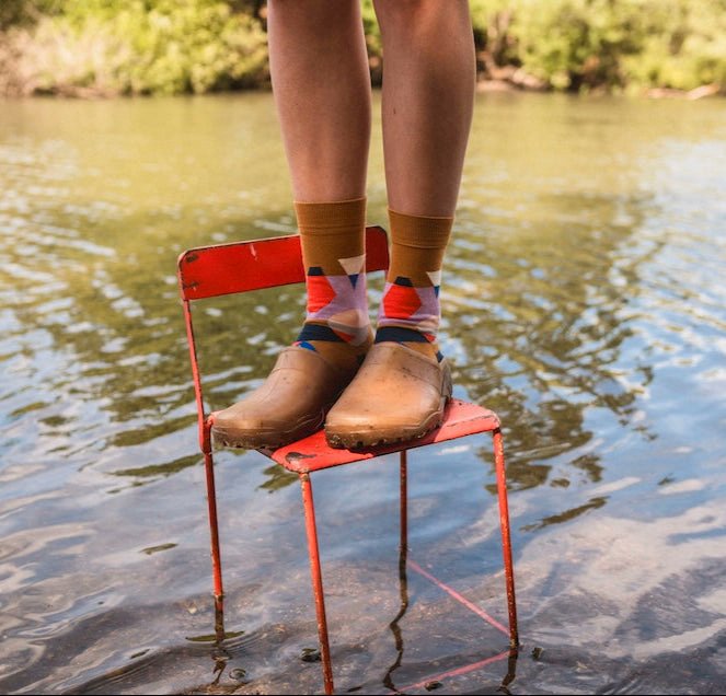 Donna Wilson Kaleido Socks | Colorful Women's Socks | Fina Tavola