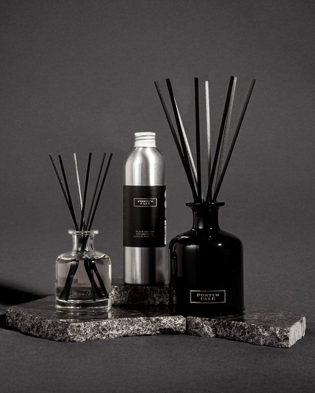 Portus Cale Black Edition 100ml Fragrance Diffuser - Citrus, Cedar & Amber